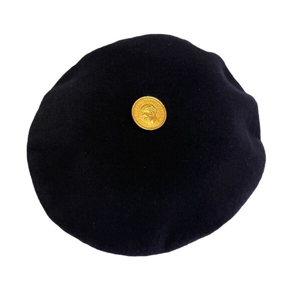 CHANEL Classic Lambswool Vintage Beret Made in France main image 2